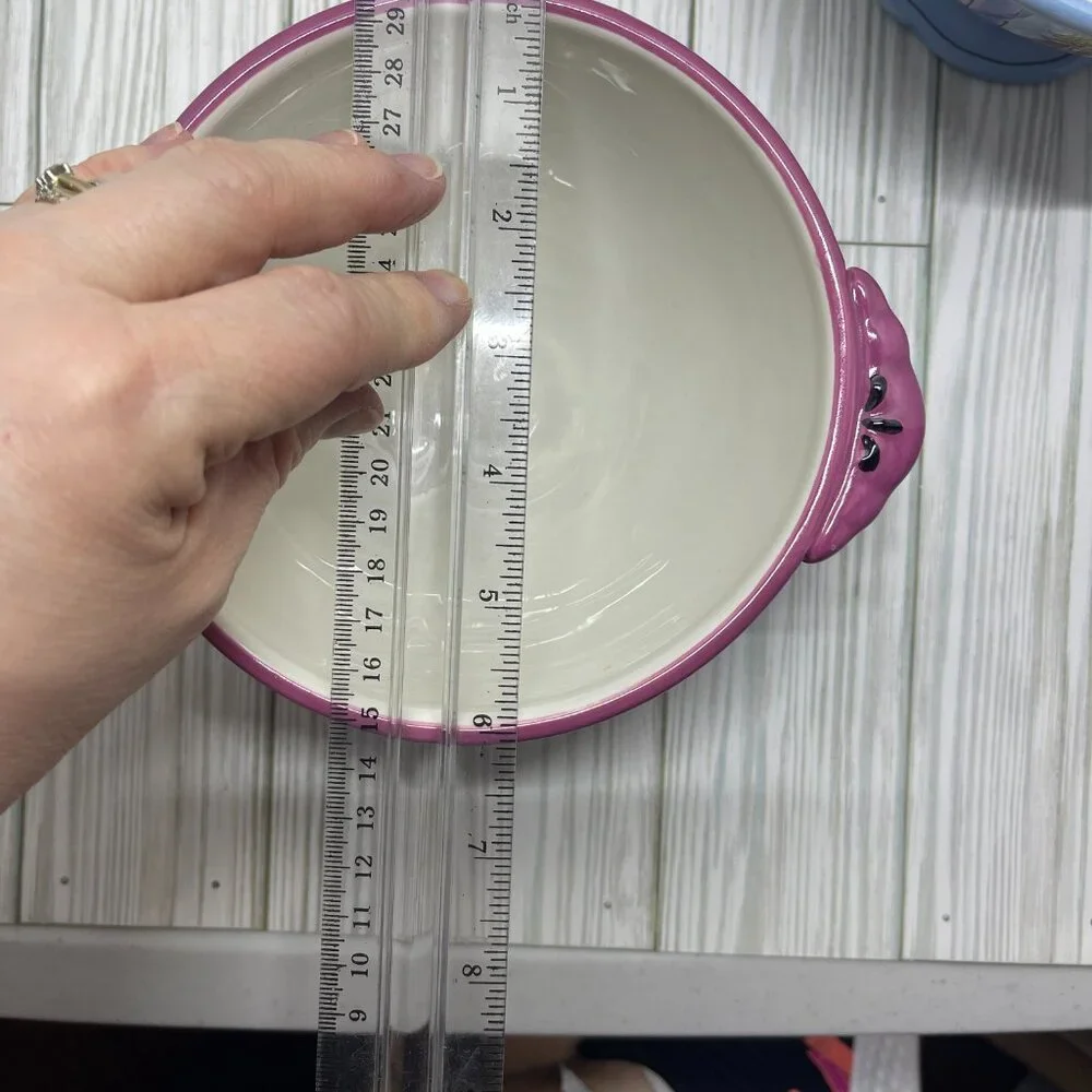 Set of Two Jennifer Brinley Certified International Bowls